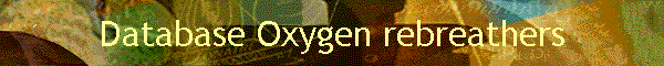 Database Oxygen rebreathers