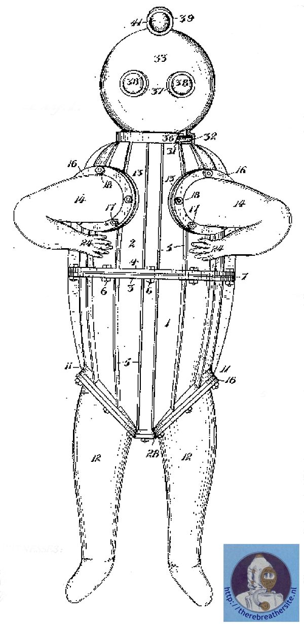 Deray suit with detached arms and legs