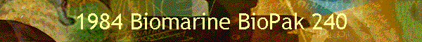 1984 Biomarine BioPak 240