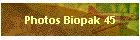 Photos Biopak 45